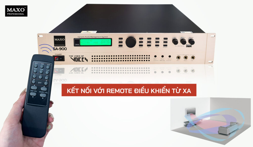 SA-900 KET NOI REMOTE