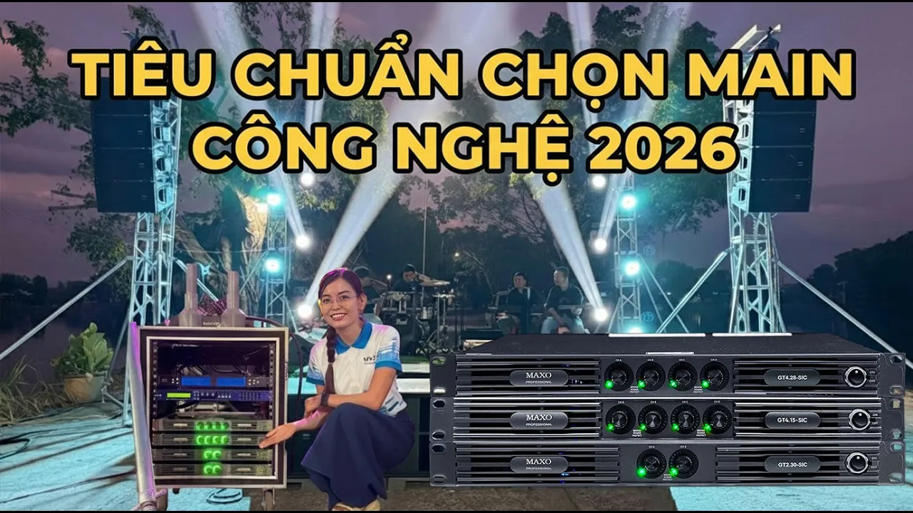  Tại Sao Main GT-Series-SiC MAXO Được Anh Em Làm Show Tin Chọn Nhất 2026? Top 6 Công Nghệ Đột Phá