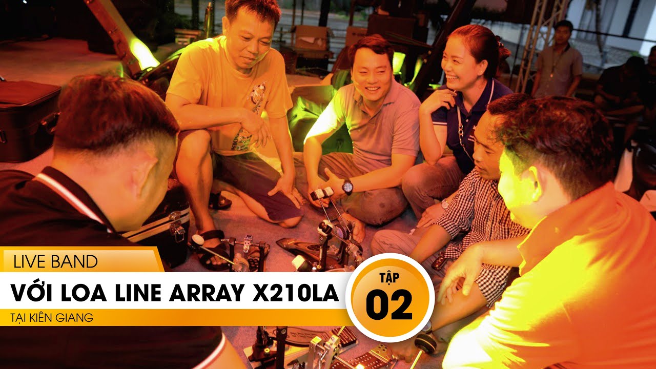 Hậu trường Anh Vũ Sound & Lighting test band nhạc với dàn loa X210LA [Tập 2] | MAXO AUDIO