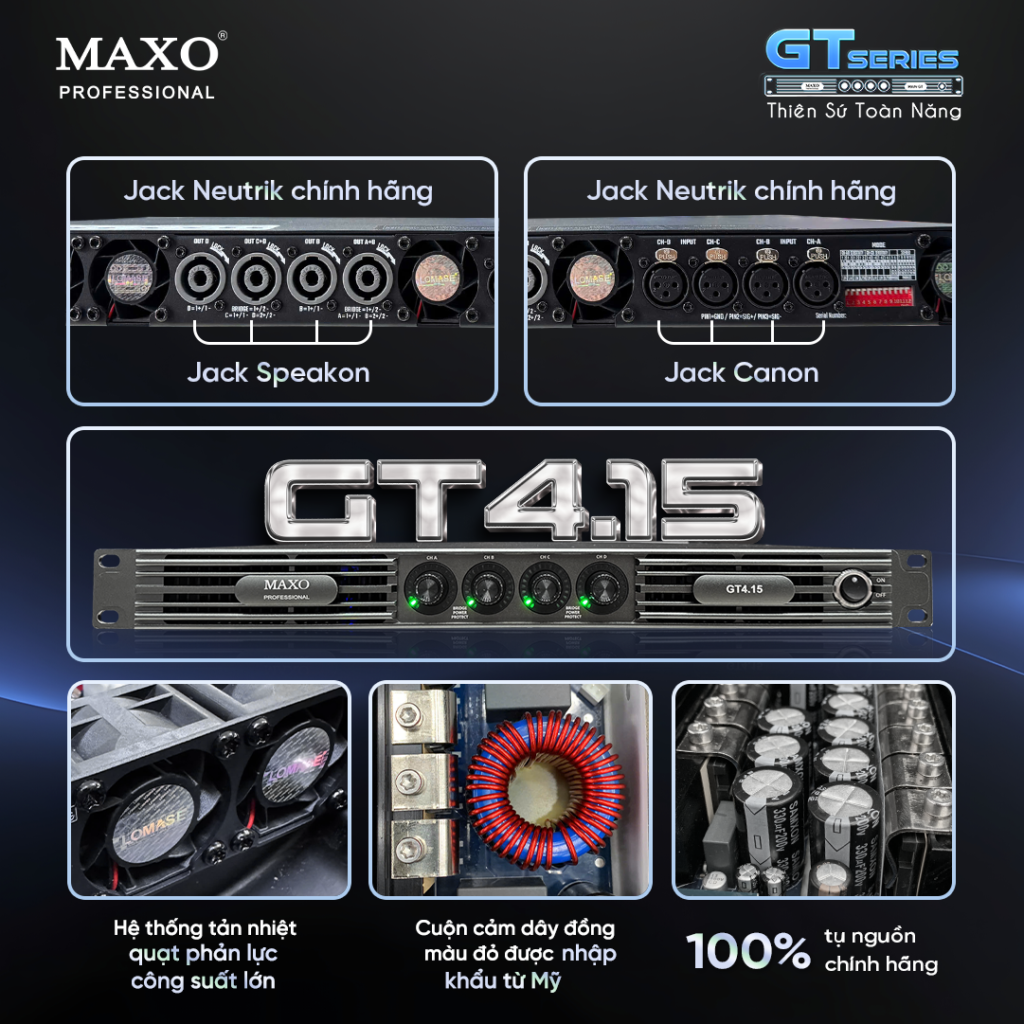 main-4-kenh-gt415-jack-neutrik-tu-nguon-cuon-cam-he-thong-tan-nhiet-chinh-hang