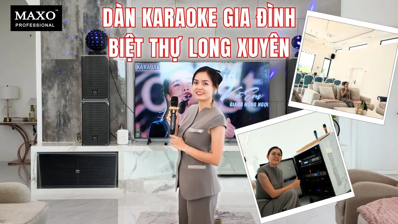  MAXO Audio Lắp Đặt Hệ Thống Âm Thanh Cho Phòng Giải Trí Hơn 150m2 Tại Biệt Thự Long Xuyên